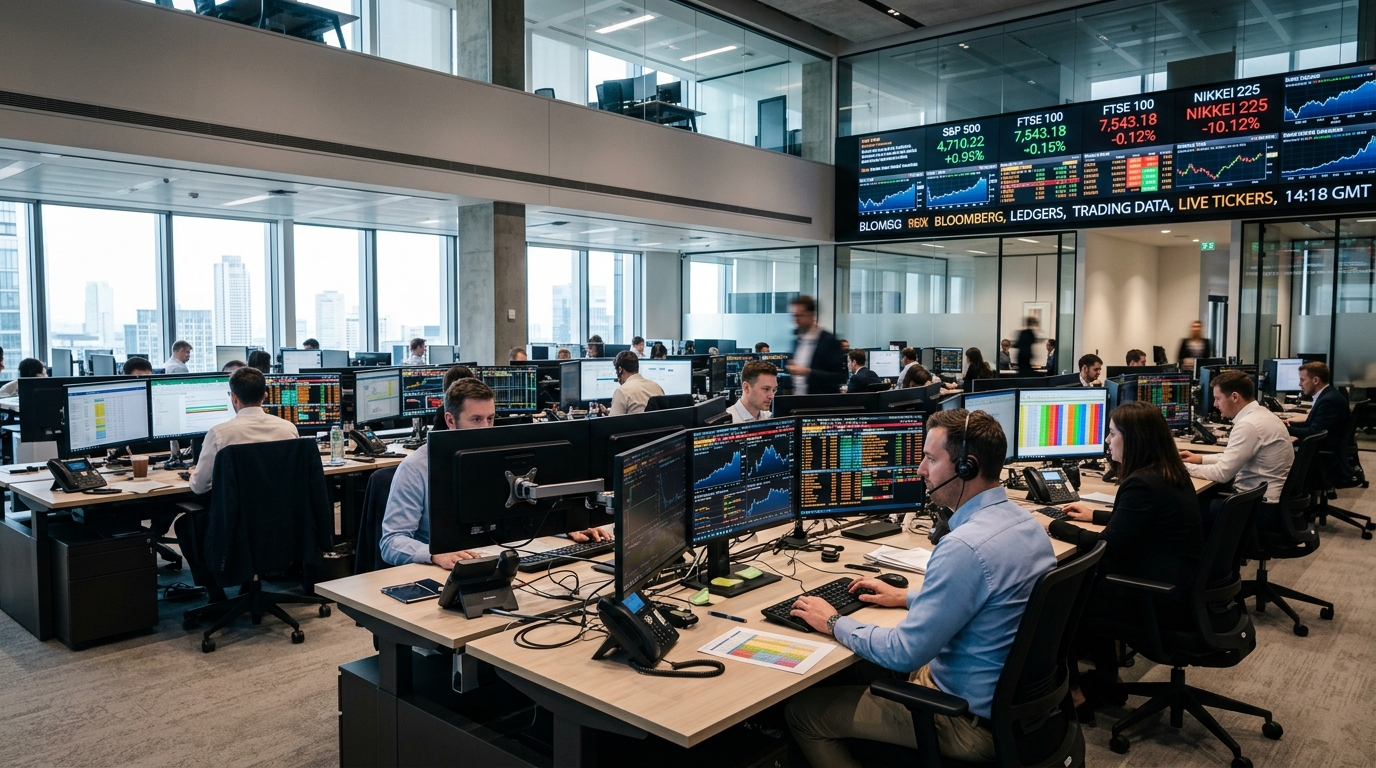 Financial operations trading center