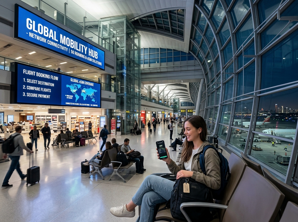 Global mobility and travel telecom network operations