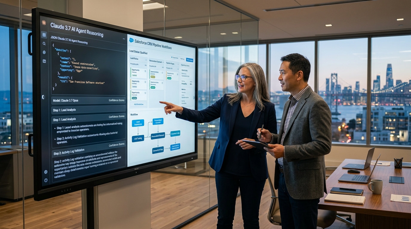 Salesforce + Anthropic Claude 3.7 Agentic Integration - Certified Salesforce Engineering Pod